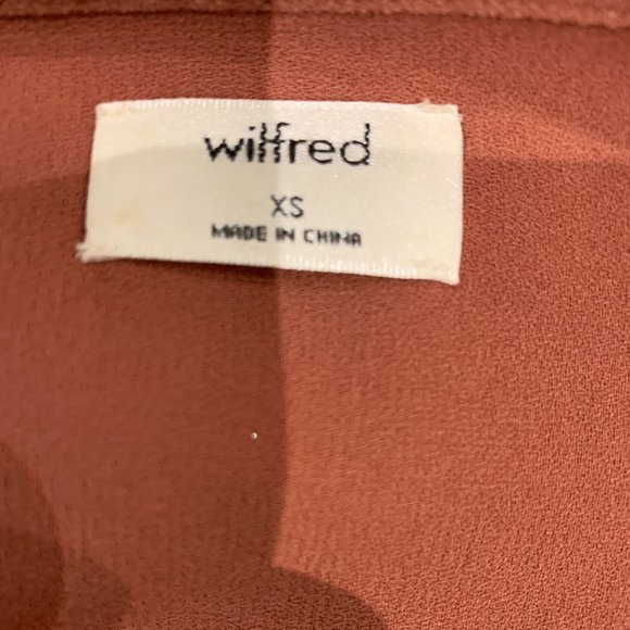 Aritzia Wilfred Ruffle Dress - Picture 3 of 3